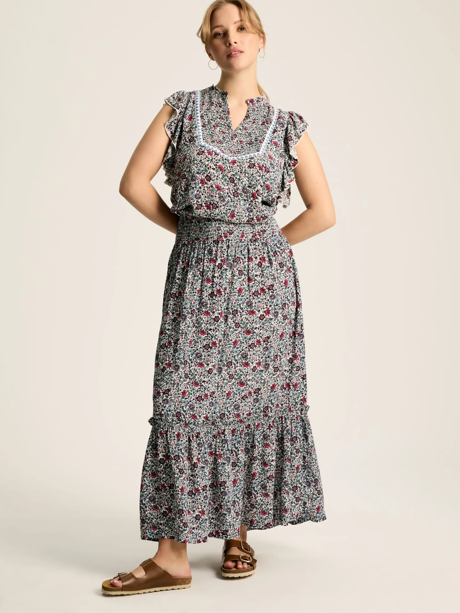 Verity Tiered Skirt<Joules New