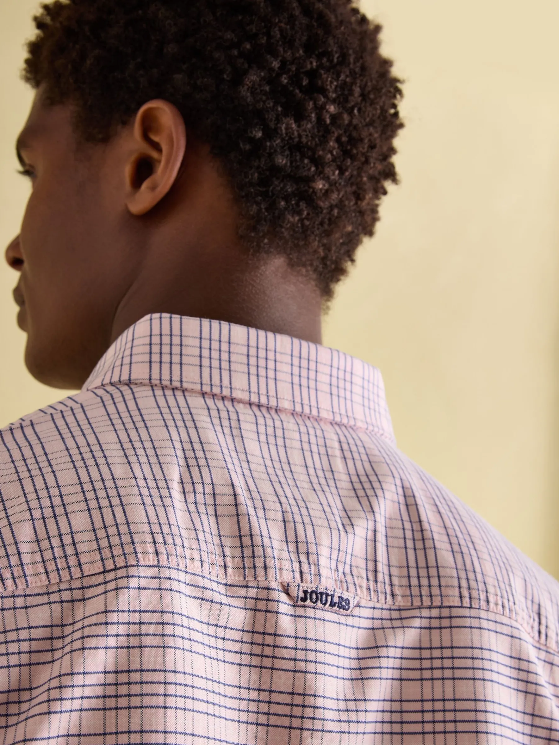 Welford Light Pink Cotton Check Shirt<Joules Discount
