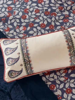 Paisley 100% Cotton Cushion<Joules Best