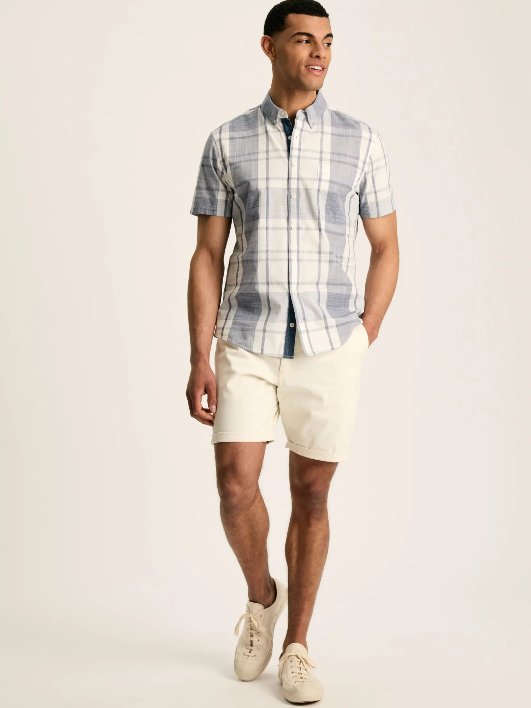 Wilson Checked Classic Fit Short Sleeve Shirt<Joules Clearance