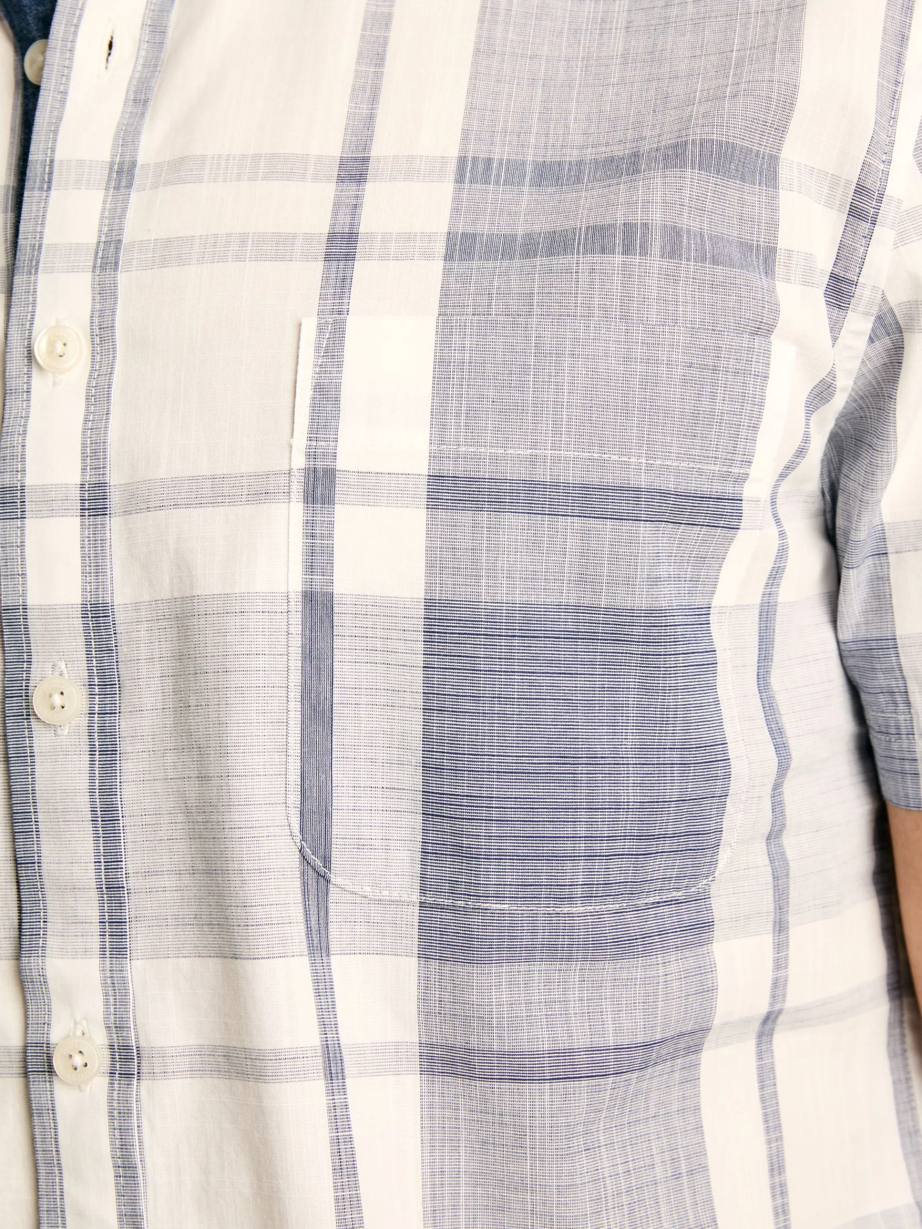 Wilson Checked Classic Fit Short Sleeve Shirt<Joules Clearance