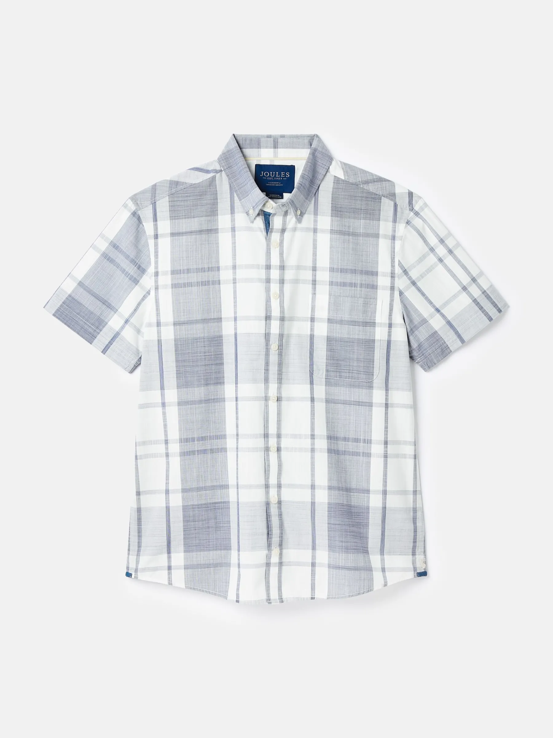 Wilson Checked Classic Fit Short Sleeve Shirt<Joules Clearance