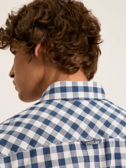 Wilson Gingham Classic Fit Short Sleeve Shirt<Joules New