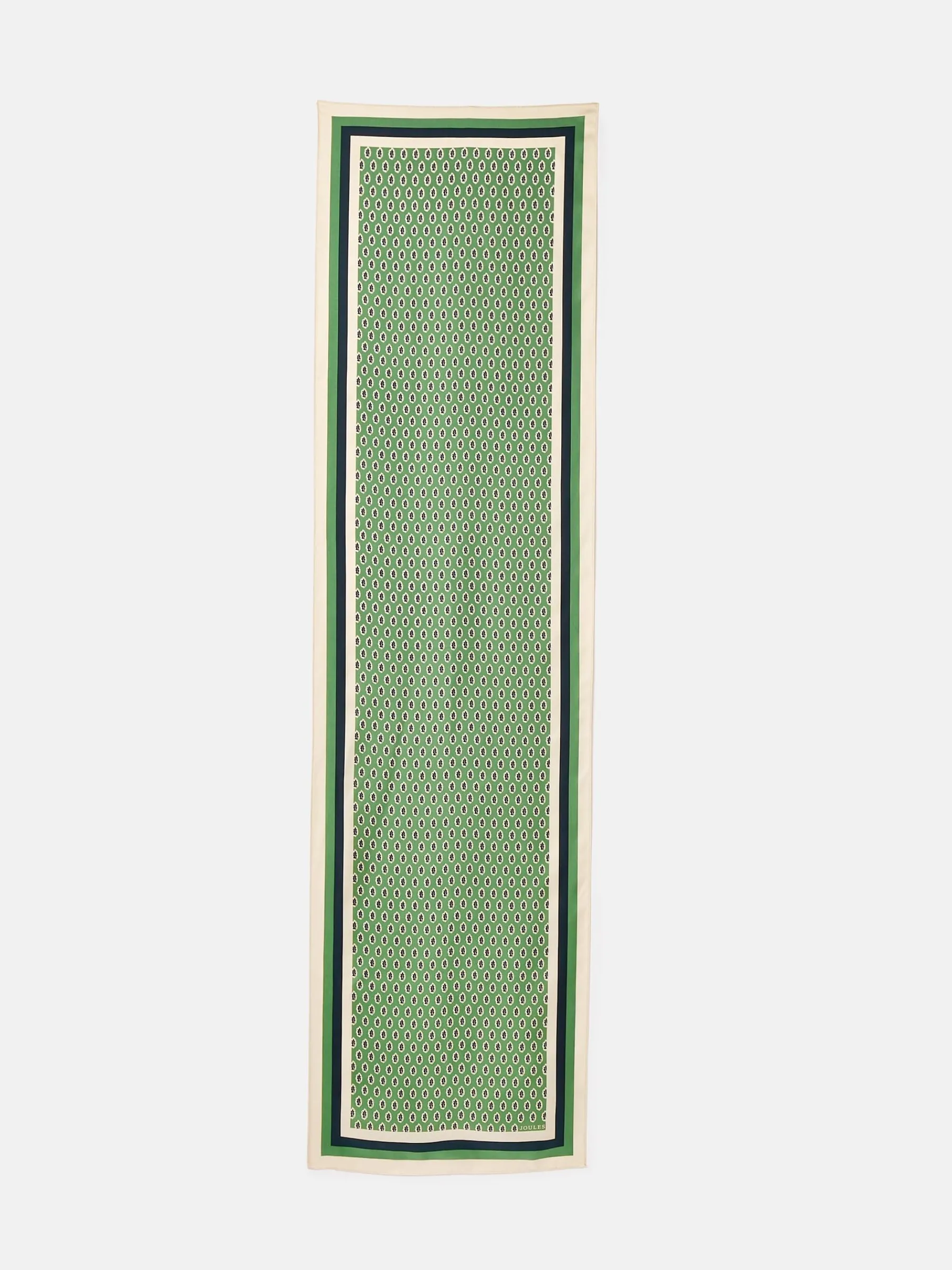 Windsor Printed Long Silk Scarf<Joules Online
