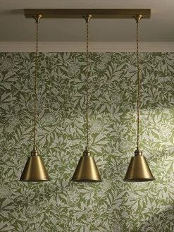 Wollaton Three Bar Brass Ceiling Light<Joules New