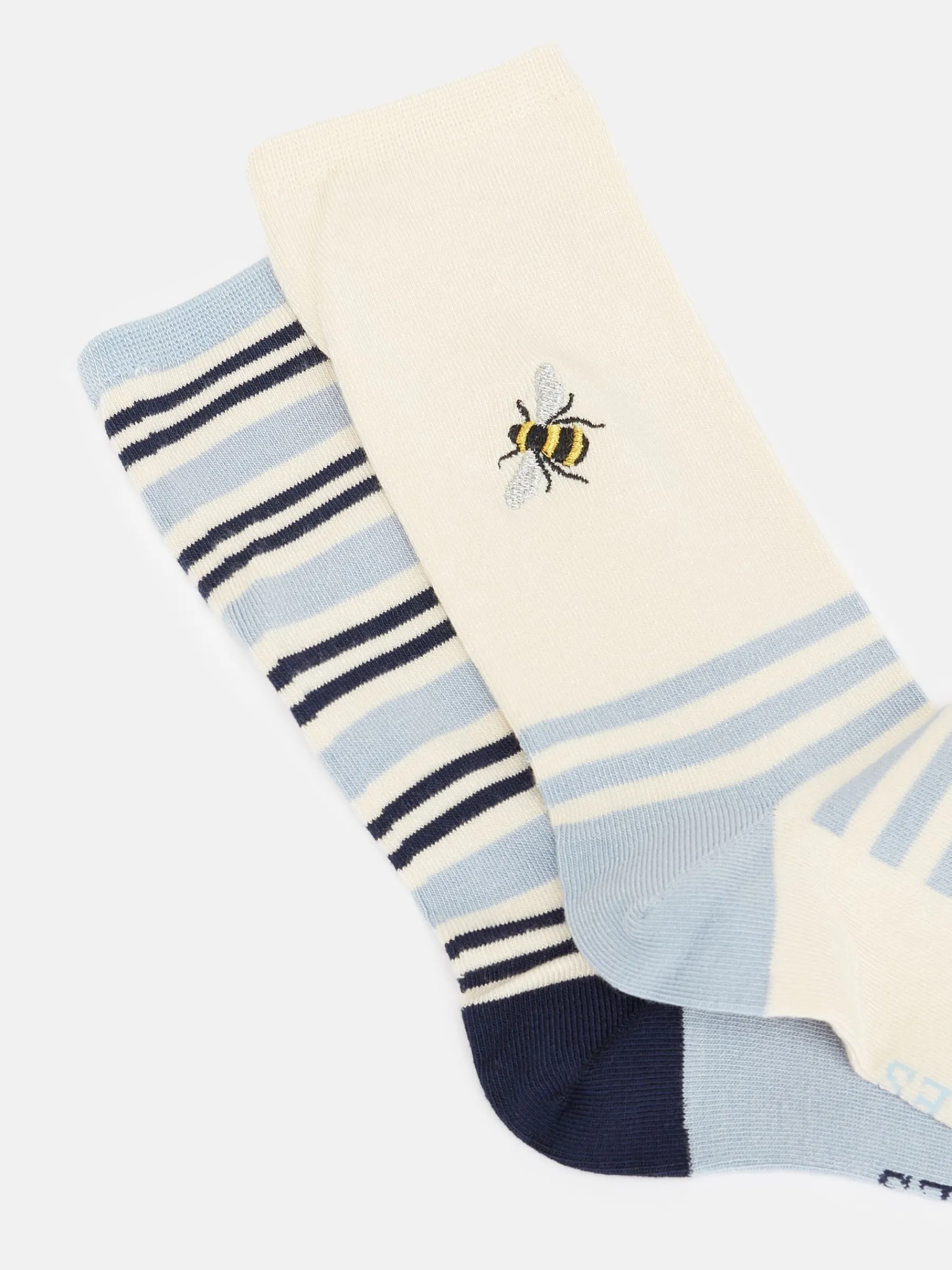 Women's Everyday 2 Pack Socks (size 4-8)<Joules New