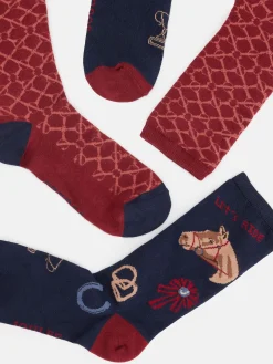 Women's Everyday 2 Pack Socks (size 4-8)<Joules Clearance