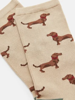 Women's Everyday 2 Pack Socks (size 4-8)<Joules Outlet