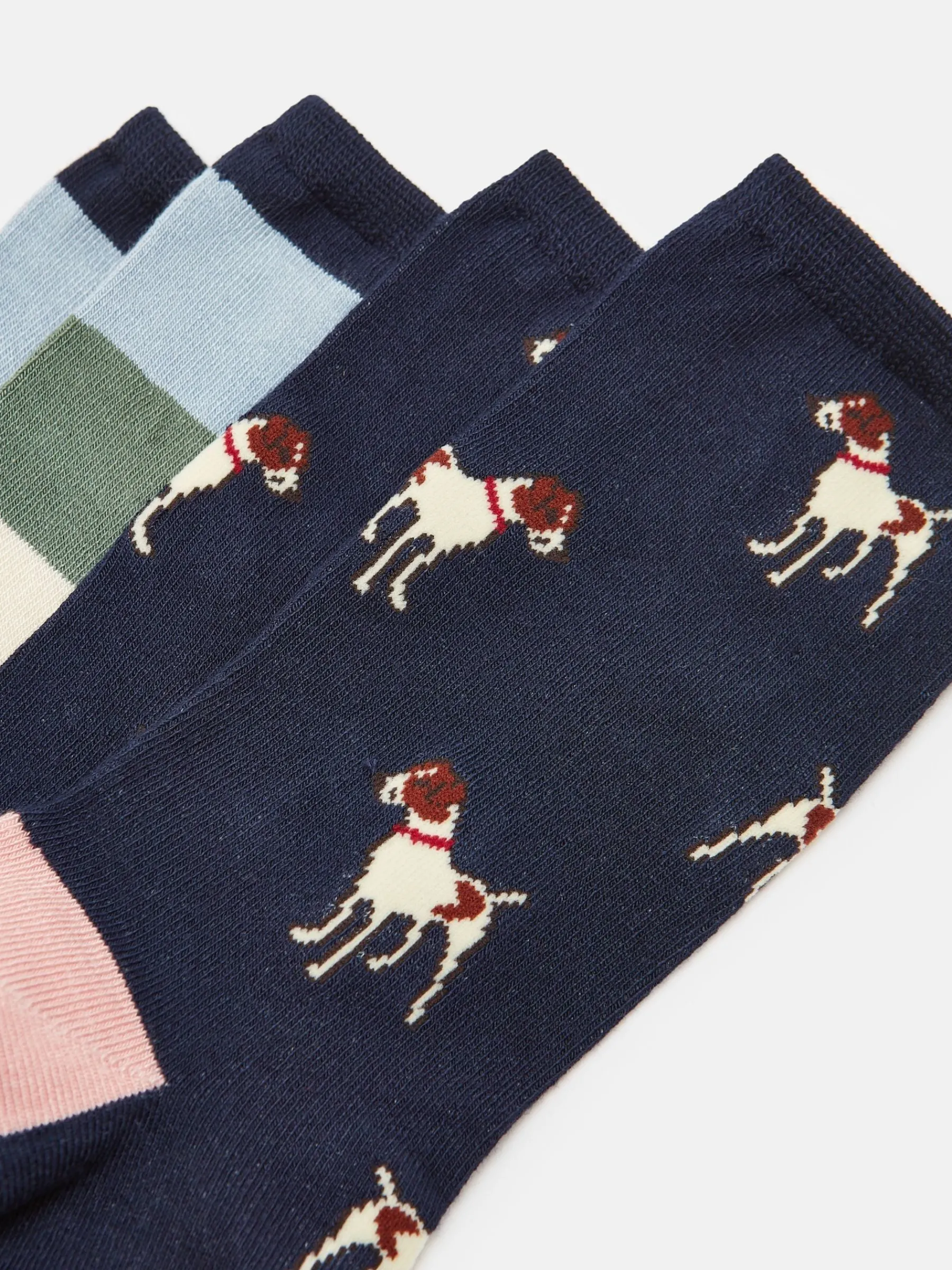 Women's Everyday 2 Pack Socks (size 4-8)<Joules Best