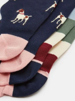 Women's Everyday 2 Pack Socks (size 4-8)<Joules Best