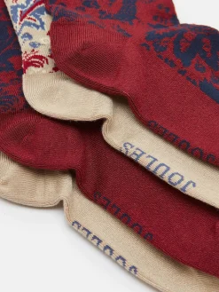 Women's Everyday 2 Pack Socks (size 4-8)<Joules Online