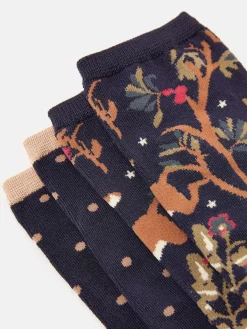Women's Everyday 2 Pack Socks (size 4-8)<Joules Best