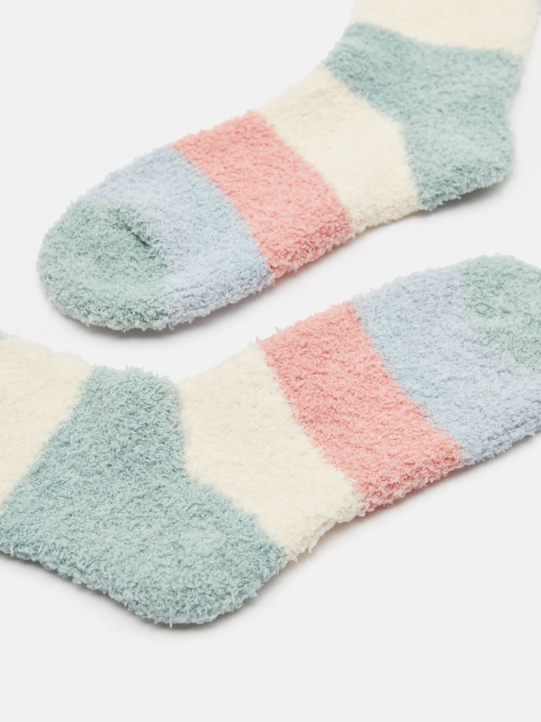 Women's Fluffy Multi Bright Socks (size 4-8)<Joules
