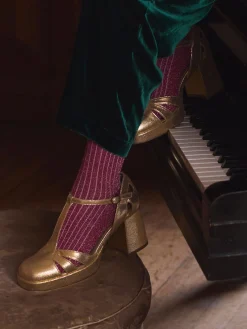 Women's Freya Glitter Socks<Joules Hot