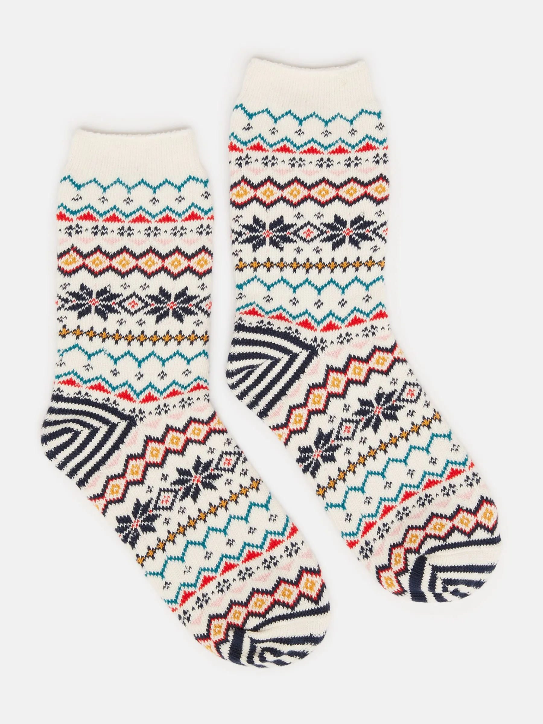 Women's Lucille Fairisle Pattern Socks<Joules Online