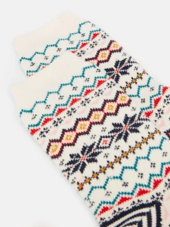 Women's Lucille Fairisle Pattern Socks<Joules Online