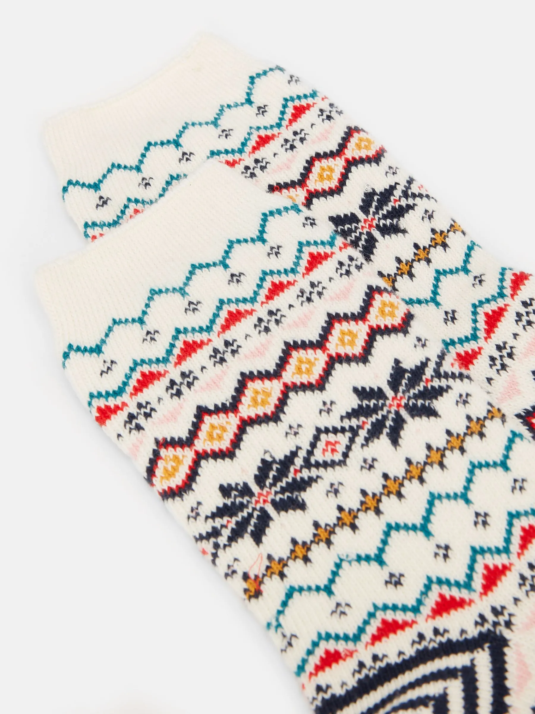 Women's Lucille Fairisle Pattern Socks<Joules Online