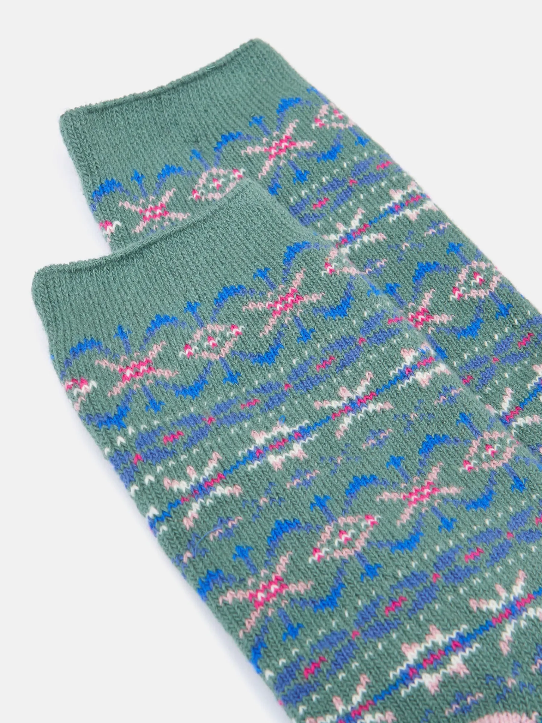 Women's Lucille Fair Isle Boot Socks (size 4-8)<Joules Hot