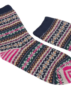 Women's Lucille Fairisle Pattern Socks<Joules New