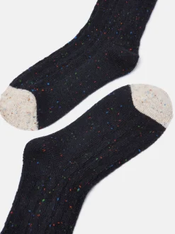 Women's Rambler Cable Knit Boot Socks (size 4-8)<Joules Sale