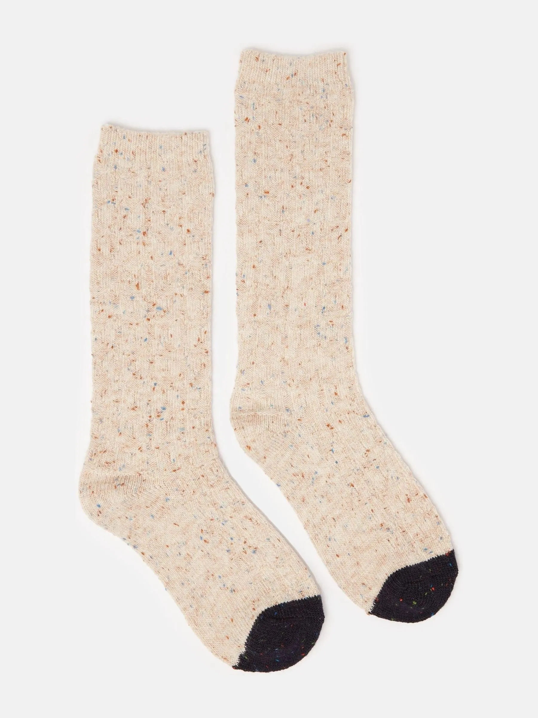 Women's Rambler Cable Knit Boot Socks (size 4-8)<Joules Best
