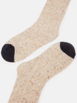 Women's Rambler Cable Knit Boot Socks (size 4-8)<Joules Best