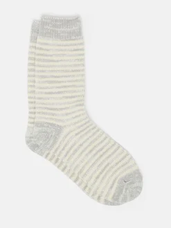 Women's Toasty Cosy Striped Socks (size 4-8)<Joules New