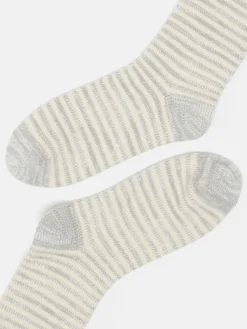 Women's Toasty Cosy Striped Socks (size 4-8)<Joules New