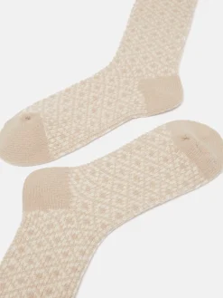 Women's Toasty Cosy Geometric Socks (size 4-8)<Joules Sale