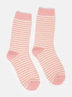 Women's Toasty Cosy Striped Socks (size 4-8)<Joules Outlet