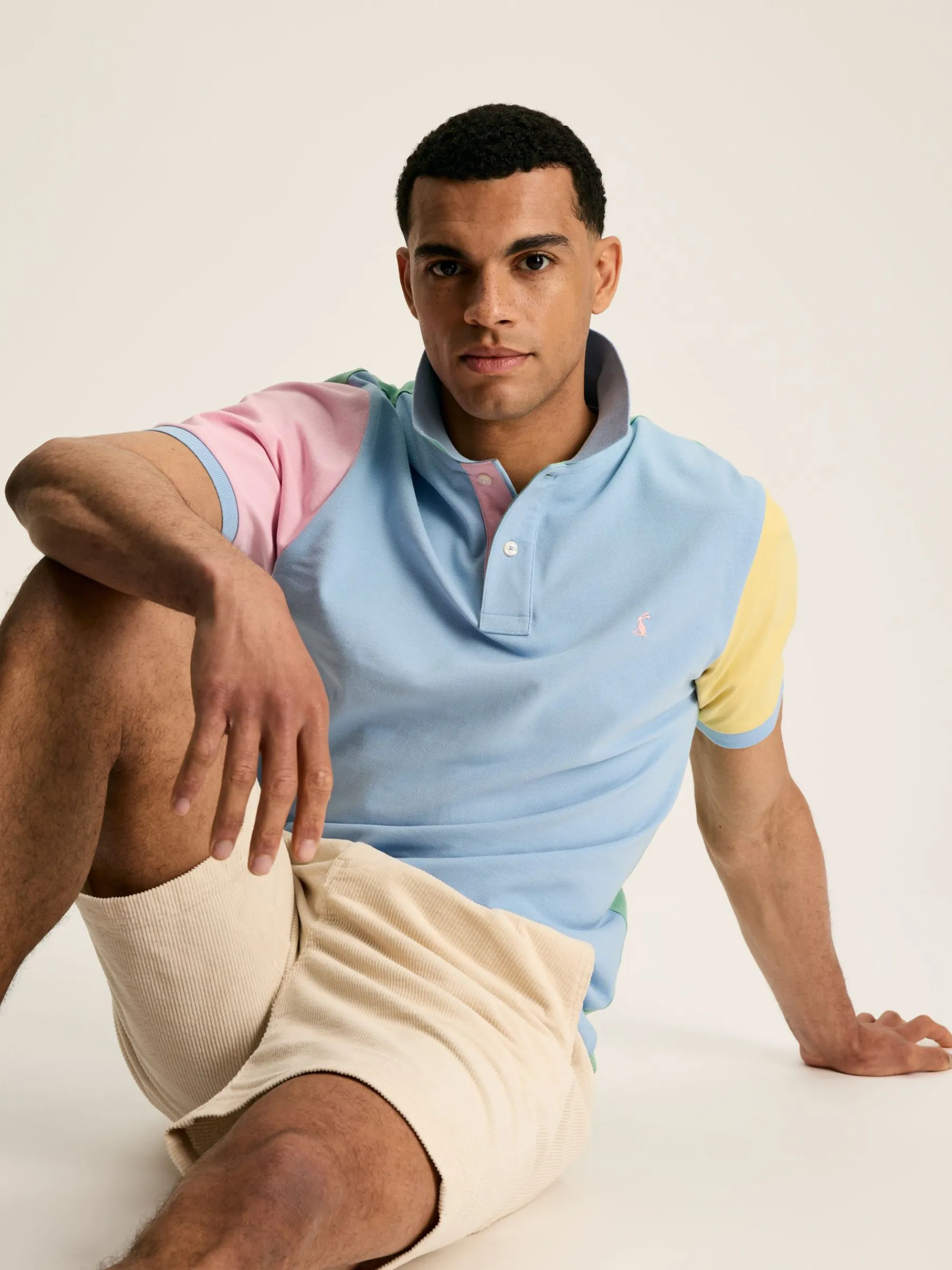 Woody Colourblock Polo Shirt<Joules Online