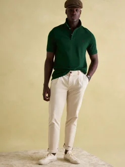 Woody Regular Fit Cotton Pique Polo Shirt<Joules New
