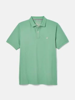 Woody Light Green Regular Fit Cotton Pique Polo Shirt<Joules Best