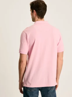 Woody Light Pink Regular Fit Cotton Pique Polo Shirt<Joules Outlet