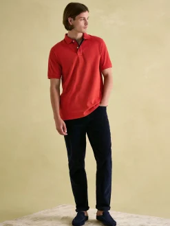 Woody Regular Fit Cotton Pique Polo Shirt<Joules