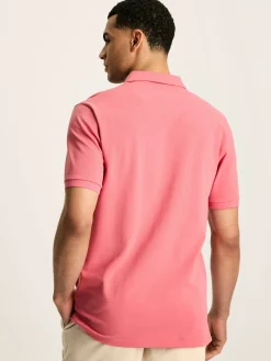 Woody Soft Pink Regular Fit Cotton Pique Polo Shirt<Joules Discount
