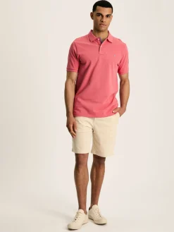 Woody Soft Pink Regular Fit Cotton Pique Polo Shirt<Joules Discount