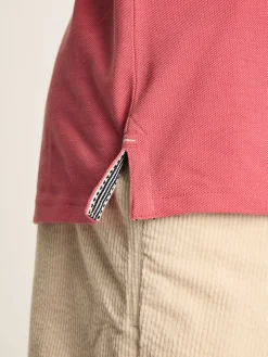 Woody Soft Pink Regular Fit Cotton Pique Polo Shirt<Joules Discount