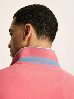 Woody Soft Pink Regular Fit Cotton Pique Polo Shirt<Joules Discount