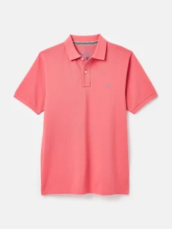Woody Soft Pink Regular Fit Cotton Pique Polo Shirt<Joules Discount